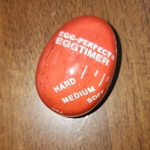 Egg-Perfect Egg Timer in Orange